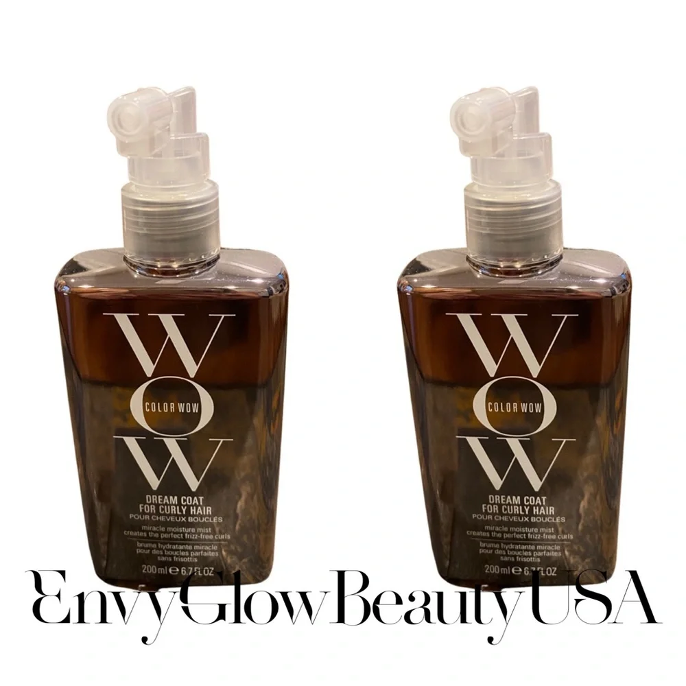 Color Wow Dream Coat For Curly Hair 6.7 oz Frizz Free 2 units